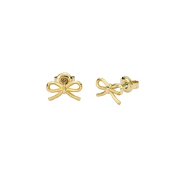 Ted Baker BROOKE: Gold-Tone Mini Metal Bow Stud Earring