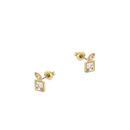 Ted Baker MILANI: Gold-Tone Mini Crystal Cluster Stud Earrings
