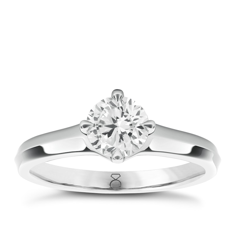 The Diamond Story 18ct White Gold 0.25ct Diamond Ring