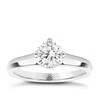 Thumbnail Image 0 of The Diamond Story 18ct White Gold 0.33ct Diamond Compass Set Ring