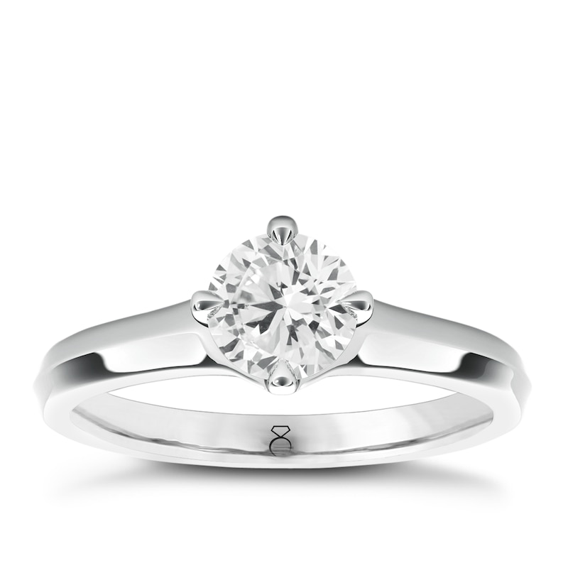 The Diamond Story 18ct White Gold 0.50ct Diamond Ring | Ernest Jones