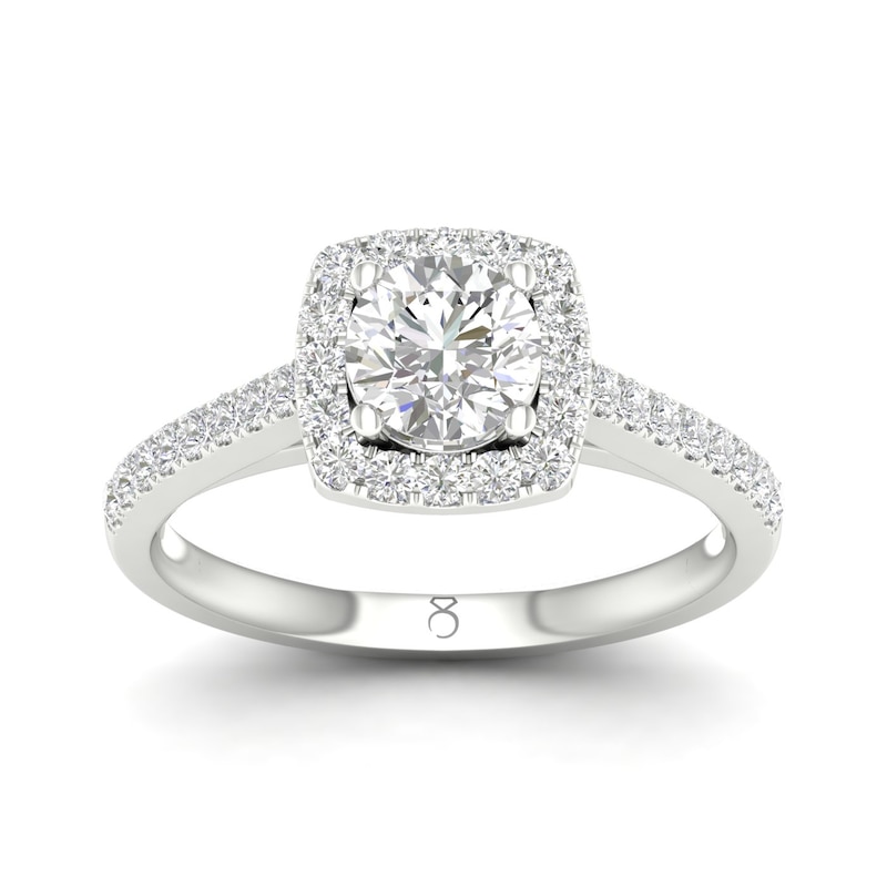 The Diamond Story 18ct White Gold 0.66ct Diamond Ring