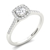 Thumbnail Image 2 of The Diamond Story 18ct White Gold 0.66ct Diamond Ring