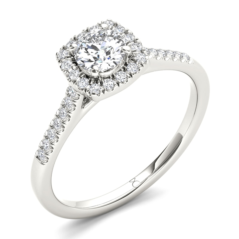 The Diamond Story 18ct White Gold 0.66ct Diamond Ring