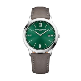 Baume & Mercier Classima 10607 Men's Leather Strap Watch