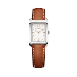 Baume & Mercier Hampton 10472 Ladies' Leather Strap Watch