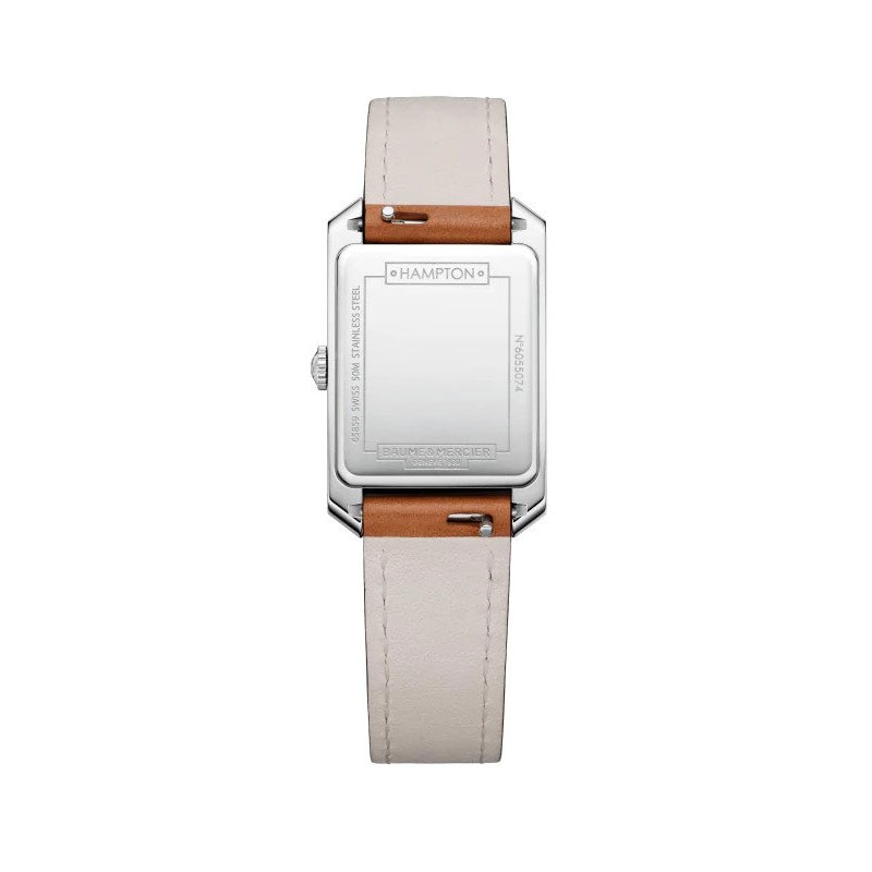 Baume & Mercier Hampton 10472 Ladies' Leather Strap Watch