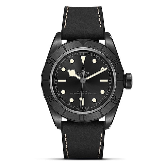 Men's Tudor Black Bay Ceramic & Black Strap Watch