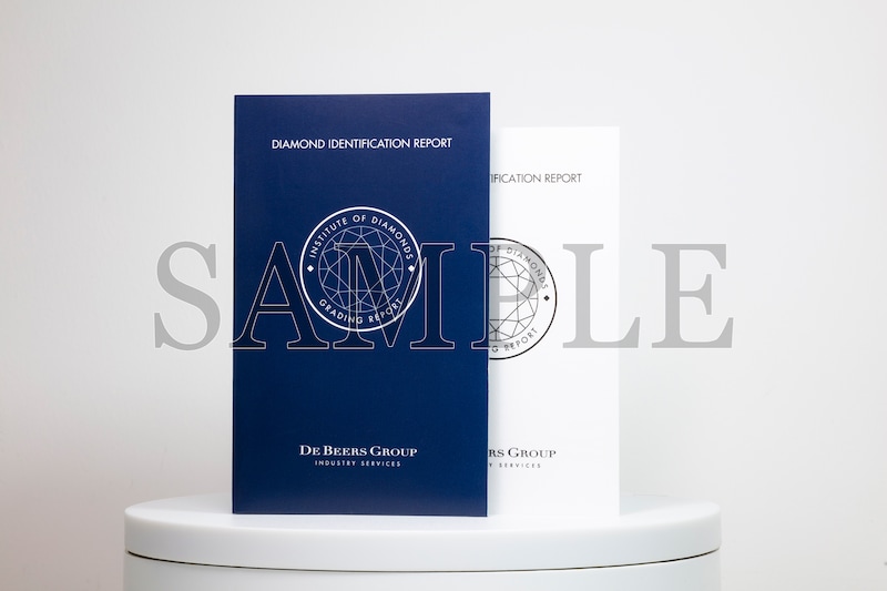 Main Image 5 of Engagement Ring 18ct White Gold & Platinum 0.40ct Diamond Solitaire Ring