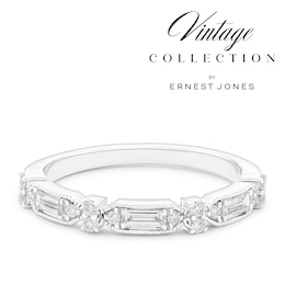 14ct Yellow Gold Old Mine Cut Eternity 0.30ct Diamond Ring