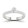 Thumbnail Image 0 of 18ct White Gold & Platinum 0.66ct Diamond Solitaire Ring