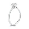 Thumbnail Image 1 of 18ct White Gold 0.50ct Diamond Round Shape Cluster Ring