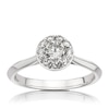 Thumbnail Image 0 of 18ct White Gold 0.66ct Diamond Round Shape Cluster Ring