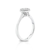 Thumbnail Image 1 of 18ct White Gold 0.66ct Diamond Round Shape Cluster Ring