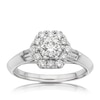 Thumbnail Image 0 of Vera Wang 18ct White Gold 0.95ct Diamond Ring