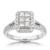 Thumbnail Image 0 of Vera Wang 18ct White Gold 0.95ct Diamond Ring