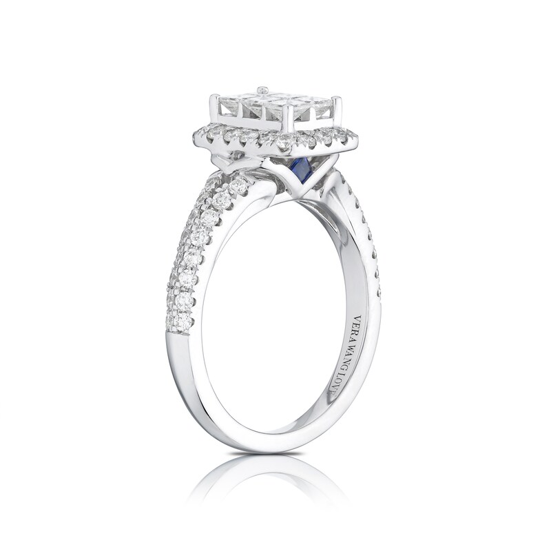 Vera Wang 18ct White Gold 0.95ct Diamond Ring