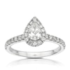 Thumbnail Image 0 of Vera Wang 18ct White Gold 0.69ct Diamond Ring