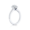 Thumbnail Image 1 of Vera Wang 18ct White Gold 0.69ct Diamond Ring