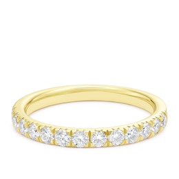 Origin 18ct Gold Yellow Eternity 0.50ct Diamond Ring