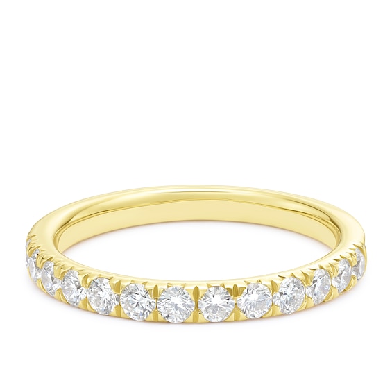 Origin 18ct Gold Yellow Eternity 0.50ct Diamond Ring