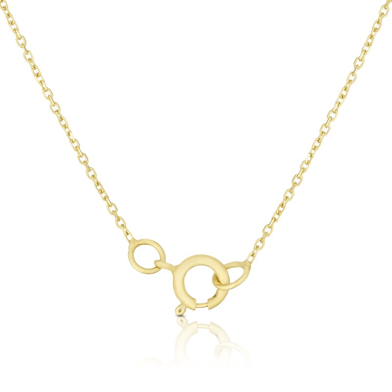 9ct Yellow Gold Initial 'C' Necklet
