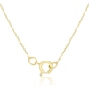 Thumbnail Image 1 of 9ct Yellow Gold Initial 'D' Necklet