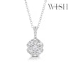 Thumbnail Image 0 of Vera Wang 14ct White Gold 0.29ct Diamond Pendant