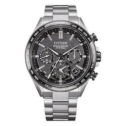 Citizen Attesa Satellite Wave GPS 44.6mm Grey Dial & Super Titanium Watch