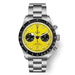 Tudor Black Bay 39 Yellow Dial & Stainless Steel Watch