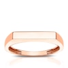 Thumbnail Image 0 of 9ct Rose Gold Engravable Plain Signet Ring