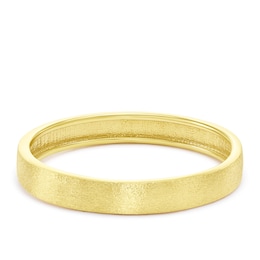 9ct Yellow Gold Diamond Cut Stackable Ring