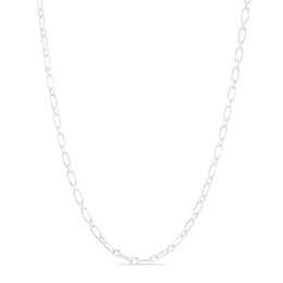 Sterling Silver Cable Chain Necklace