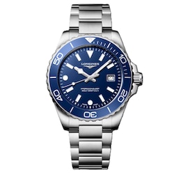 Longines HydroConquest 42mm Blue Dial Stainless Steel Watch