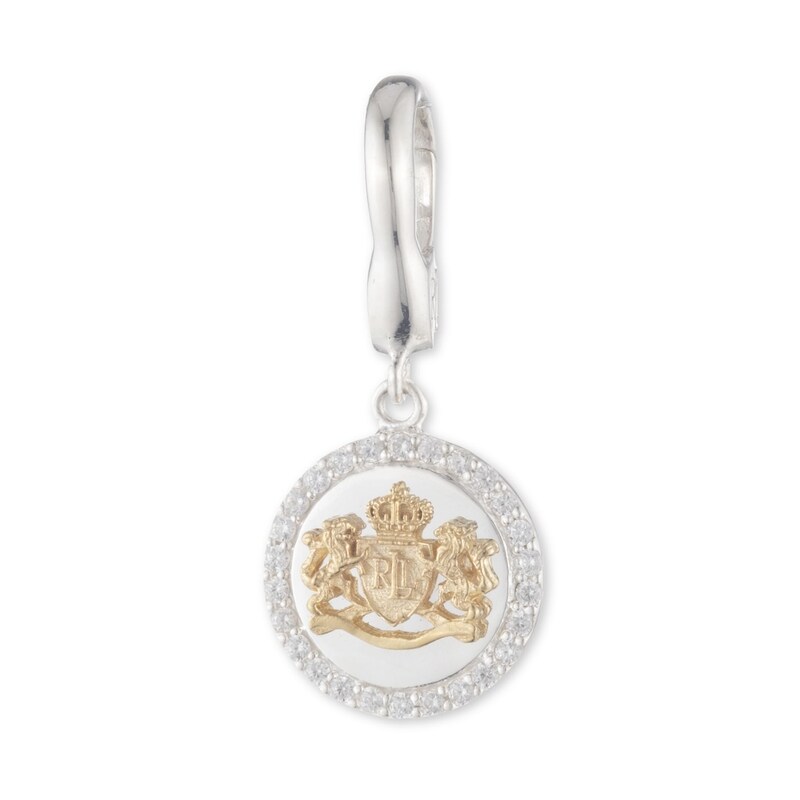 Lauren Ralph Lauren Sterling Silver Cubic Zirconia Charm