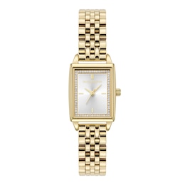 Olivia Burton Townhouse 21mm White Dial & Gold IP Watch