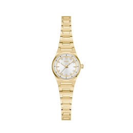 BOSS Candor Gracey Women's 20mm Silver White Dial Gold PVD Bracelet Watch