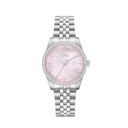 BOSS Graceful Precious Women's 32mm Pink Mother of Pearl Dial Stainless Steel Bracelet Watch