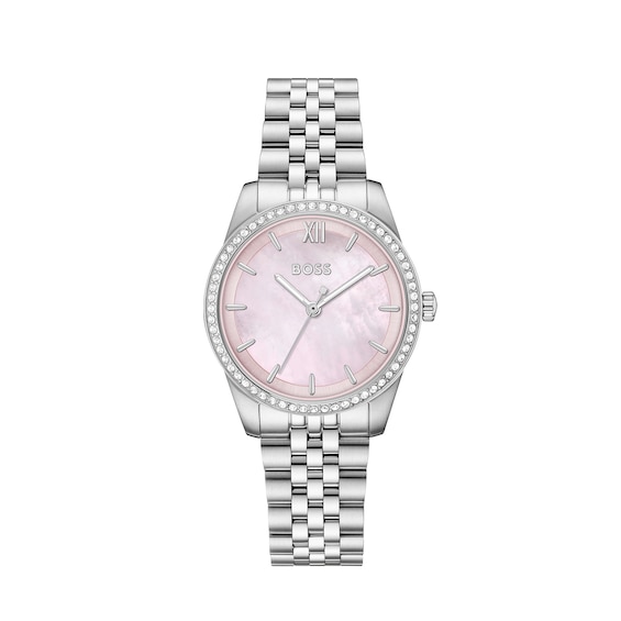 BOSS 1502866 Graceful Quartz (32mm) Pink Mother-of-Pearl Watch - Image 4