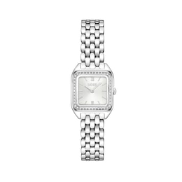 BOSS Mae Petite Women's 22x22.5mm Silver White Dial Stainless Steel Bracelet Watch
