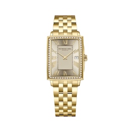Raymond Weil Toccata Women's 34mm Gold-Tone Dial Yellow Gold PVD Stainless Steel Watch