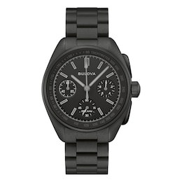 Bulova Lunar Pilot Black Hole Dial & Black Stainless Steel Limited Edition Watch