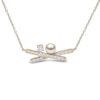 Thumbnail Image 0 of Yoko London 18ct Yellow Gold Pearl & 0.34ct Diamond Necklace