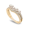 Thumbnail Image 0 of Yoko London 18ct Yellow Gold Pearl & 0.23ct Diamond Ring