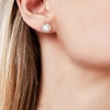 Thumbnail Image 1 of Yoko London 18ct Yellow Gold Pearl & 0.24ct Diamond Earrings