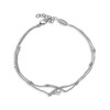 Thumbnail Image 2 of Yoko London 18ct White Gold 7 Inch Pearl & 0.26ct Diamond Bracelet