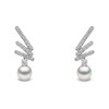 Thumbnail Image 0 of Yoko London 18ct White Gold Pearl & 0.68ct Diamond Earrings