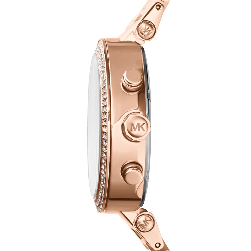 Michael Kors Parker Ladies' Rose Gold-Tone Bracelet Watch