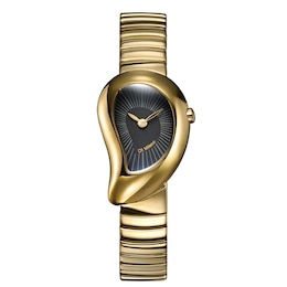 D1 Milano Drop Women's 23mm Black Dial & Gold-Tone Bracelet Watch