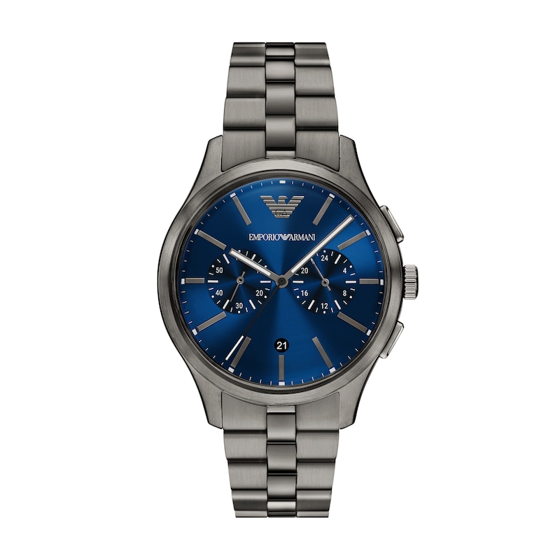 Main Image 1 of Emporio Armani Men's Chronograph Gunmetal Stainless Steel Watch